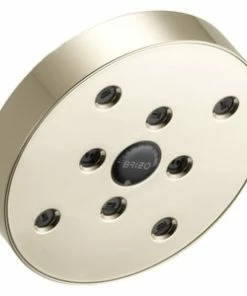 Outlet 😀 Brizo Odin® Single Function H2Okinetic® Spray Showerhead in Polished Nickel ❤️