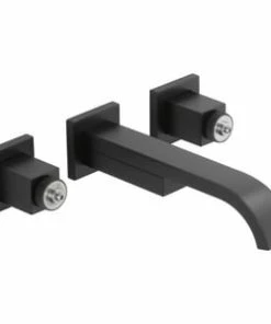 Promo 🎉 Brizo Siderna® Two Handle Vessel Filler Bathroom Sink Faucet in Matte Black Handles Sold Separately 😍
