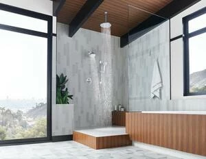 Promo 🤩 Brizo Levoir® Two Handle Bathtub & Shower Faucet in Luxe Nickel (Trim Only) 😉 5 Promo 🤩 Brizo Levoir® Two Handle Bathtub & Shower Faucet in Luxe Nickel (Trim Only) 😉 - Image 3