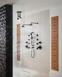 Hot Sale 🧨 Brizo Litze® Single Function H2Okinetic® Showerhead in Matte Black 👍 4 Hot Sale 🧨 Brizo Litze® Single Function H2Okinetic® Showerhead in Matte Black 👍 - Image 2