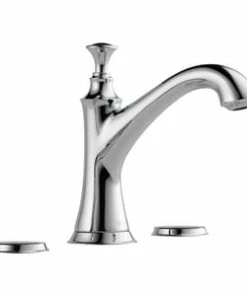 Cheap 🌟 Brizo Baliza® Two Handle Widespread Bathroom Sink Faucet in Polished Chrome Handles Sold Separately 🥰