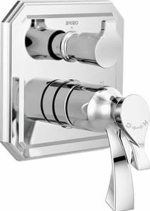 Best reviews of 🎉 Brizo Virage® Three Handle Bathtub & Shower Faucet in Polished Chrome (Trim Only) ✔️