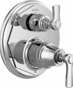 Best reviews of 💯 Brizo Rook® Two Handle Bathtub & Shower Faucet in Chrome (Trim Only) ⭐