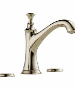 Best deal 🌟 Brizo Baliza® Two Handle Widespread Bathroom Sink Faucet in Polished Nickel Handles Sold Separately 🛒