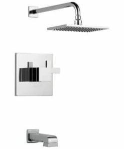 Buy 🔥 Brizo Siderna® Two Handle Single Function Bathtub & Shower Faucet in Polished Chrome (Trim Only) 😉