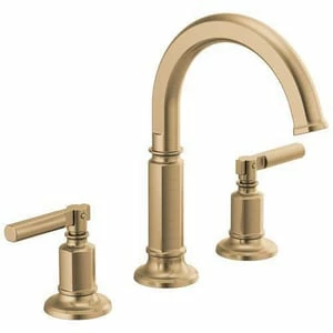 Best Sale 🛒 Brizo Invari™ Two Handle Widespread Bathroom Sink Faucet in Luxe Gold Handles Sold Separately 🥰 3 Best Sale 🛒 Brizo Invari™ Two Handle Widespread Bathroom Sink Faucet in Luxe Gold Handles Sold Separately 🥰