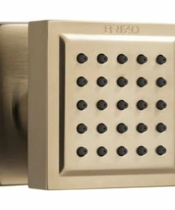 Cheapest ⭐ Brizo Essential™ Single Function Body Spray in Luxe Gold 🤩