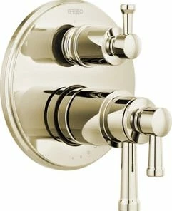 Coupon 🎉 Brizo Atavis™ Three Handle Bathtub & Shower Faucet in Polished Nickel (Trim Only) 🔔