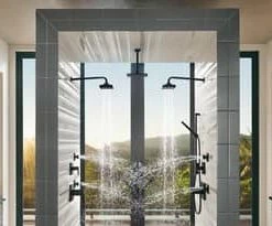 Buy 🔔 Brizo Siderna® Single Function Full Showerhead in Matte Black ⭐ -Outlet Brizo Store Query 125