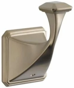 Cheap 🔥 Brizo Virage® 1-Hook Robe Hook in Brushed Nickel 😍