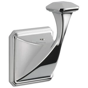Hot Sale 🤩 Brizo Virage® 1-Hook Robe Hook in Chrome 🛒 3 Hot Sale 🤩 Brizo Virage® 1-Hook Robe Hook in Chrome 🛒