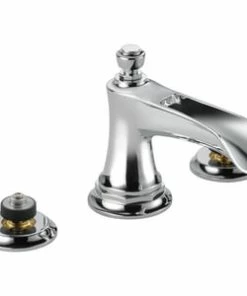 Wholesale ❤️ Brizo Rook® Two Handle Widespread Bathroom Sink Faucet in Polished Chrome Handles Sold Separately 🔥