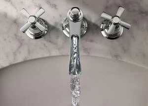 Wholesale ❤️ Brizo Rook® Two Handle Widespread Bathroom Sink Faucet in Polished Chrome Handles Sold Separately 🔥 6 Wholesale ❤️ Brizo Rook® Two Handle Widespread Bathroom Sink Faucet in Polished Chrome Handles Sold Separately 🔥 - Image 4