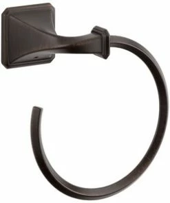 Brand new 🧨 Brizo Virage® Round Open Towel Ring in Venetian Bronze ✔️