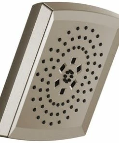 Coupon 👍 Brizo Vettis® Multi Function H2Okinetic®, Full Body, Massaging and Pause Showerhead in Luxe Nickel 🤩