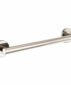 Discount 🎁 Brizo 18 in. Grab Bar in Polished Nickel ✔️
