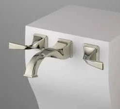 Outlet 😉 Brizo Virage® Two Handle Widespread Bathroom Sink Faucet in Polished Nickel ✨ -Outlet Brizo Store Query 1373