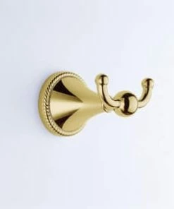 Flash Sale 😉 Brizo 2-Hook Robe Hook in Brushed Nickel 😍 -Outlet Brizo Store Query 1382