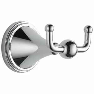 New ๐ Brizo 2-Hook Robe Hook in Chrome ๐ 3 New ๐ Brizo 2-Hook Robe Hook in Chrome ๐