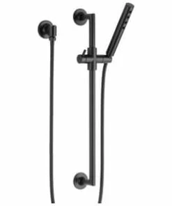 New 😉 Brizo Jason Wu Single Function Hand Shower in Matte Black 💯