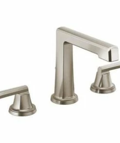 Best deal 🎁 Brizo Levoir® Widespread Bathroom Sink Faucet in Luxe Nickel (Handles Sold Separately) ✔️