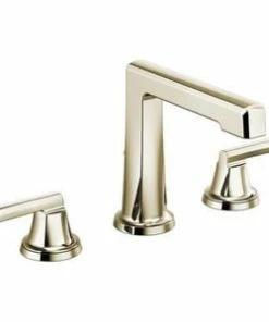 Best Pirce 😉 Brizo Levoir® Widespread Bathroom Sink Faucet in Polished Nickel (Handles Sold Separately) 🧨