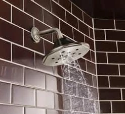 Flash Sale 😀 Brizo Rook® Multi Function H2Okinetic Technology® Full Body, H2Okinetic Technology® invigorating, Massage and Pause Showerhead in Luxe Nickel with Matte Black ⌛ -Outlet Brizo Store Query 1427