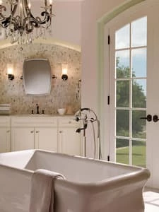 Flash Sale 🎉 Brizo Charlotte® Two Handle Widespread Bathroom Sink Faucet in Cocoa Bronze with Polished Nickel Handles Sold Separately 😍 4 Flash Sale 🎉 Brizo Charlotte® Two Handle Widespread Bathroom Sink Faucet in Cocoa Bronze with Polished Nickel Handles Sold Separately 😍 - Image 2