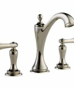 Best reviews of 🎁 Brizo Charlotte® Two Handle Widespread Bathroom Sink Faucet in Polished Nickel Handles Sold Separately 💯