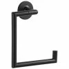 Flash Sale 🌟 Brizo Odin Square Open Towel Ring in Matte Black ⭐ 2 Flash Sale 🌟 Brizo Odin Square Open Towel Ring in Matte Black ⭐ -Outlet Brizo Store Query 1478