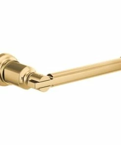 Budget 😍 Brizo Invari™ Wall Toilet Tissue Holder in Polished Gold 🎉