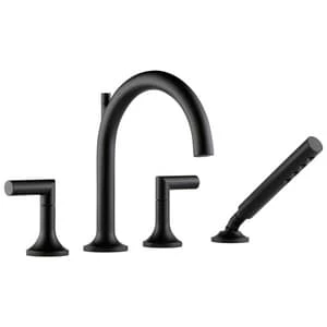 Hot Sale ✨ Brizo Jason Wu Roman Tub Faucet in Matte Black (Trim Only) 🤩 3 Hot Sale ✨ Brizo Jason Wu Roman Tub Faucet in Matte Black (Trim Only) 🤩