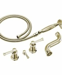 Best Pirce 😀 Brizo Atavis™ Three Handle Roman Tub Faucet in Brilliance® Polished Nickel (Trim Only) 🥰