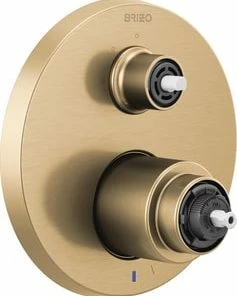 Best deal 👏 Brizo Litze® Bathtub & Shower Faucet in Luxe Gold (Trim Only) 😉