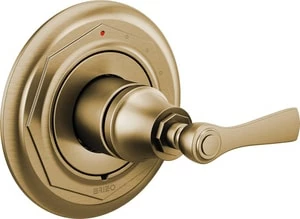 Hot Sale 🛒 Brizo Rook® Single Handle Bathtub & Shower Faucet in Luxe Gold (Trim Only) 🤩 3 Hot Sale 🛒 Brizo Rook® Single Handle Bathtub & Shower Faucet in Luxe Gold (Trim Only) 🤩