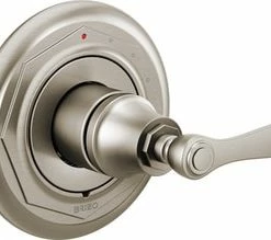 Cheapest 🎁 Brizo Rook® Single Handle Bathtub & Shower Faucet in Luxe Nickel (Trim Only) 🧨