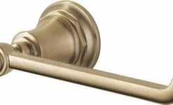 Brand new 🔥 Brizo Rook Wall Mount Toilet Tissue Holder in Luxe Gold 💯