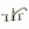 Discount ❤️ Brizo Baliza® Two Handle Roman Tub Faucet in Polished Nickel Trim Only ⌛