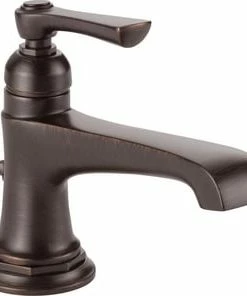 Coupon 🔔 Brizo Rook® Single Handle Monoblock Bathroom Sink Faucet in Venetian Bronze 👏