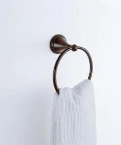 Discount 🧨 Brizo Round Closed Towel Ring in Polished Nickel 👍 -Outlet Brizo Store Query 1634