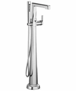 Best deal 🔔 Brizo Levoir® Single Handle Lever Floor Mount Filler in Polished Chrome (Trim Only) 🎁