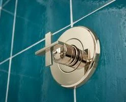 Flash Sale 🧨 Brizo Levoir® Trim with Single Cross Handle for R35600 Volume Control Rough Valve in Polished Chrome 🤩 -Outlet Brizo Store Query 1707