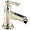 Outlet 😀 Brizo Rook® Single Handle Monoblock Bathroom Sink Faucet in Polished Nickel 🌟