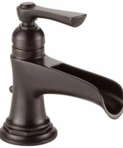 Brand new 🎁 Brizo Rook® Single Handle Centerset Bathroom Sink Faucet in Venetian Bronze 🔔