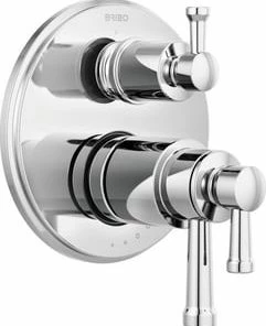 Hot Sale ❤️ Brizo Atavis™ Three Handle Bathtub & Shower Faucet in Chrome (Trim Only) 🔥
