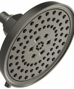 Cheap 🎁 Brizo Invari™ Multi Function Full, H2Okinetic Technology®, Massage and Pause Showerhead in Luxe Steel ✨