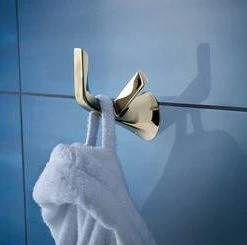 Best Sale 🔥 Brizo Sotria™ 2-Hook Robe Hook in Chrome 😀 -Outlet Brizo Store Query 1790