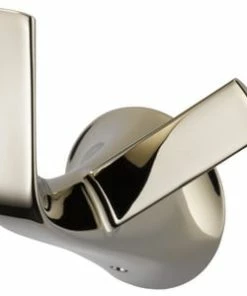 Hot Sale 🥰 Brizo Sotria™ 2-Hook Robe Hook in Polished Nickel 👍