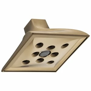 Hot Sale ✔️ Brizo Virage® Single Function H2Okinetic® Spray Showerhead in Luxe Gold ⭐ 3 Hot Sale ✔️ Brizo Virage® Single Function H2Okinetic® Spray Showerhead in Luxe Gold ⭐