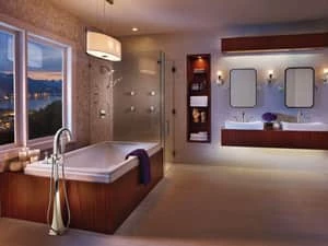 Outlet 🥰 Brizo Virage® Single Function H2Okinetic® Spray Showerhead in Polished Nickel ⭐ 5 Outlet 🥰 Brizo Virage® Single Function H2Okinetic® Spray Showerhead in Polished Nickel ⭐ - Image 3